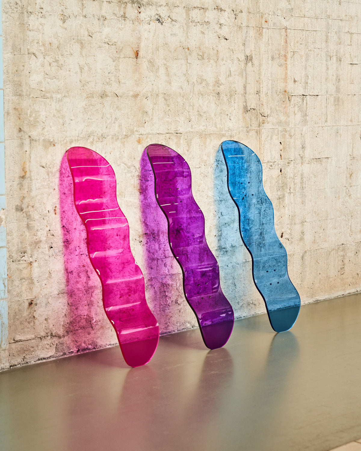 Acrylic Wave Skateboard