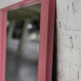Mirror with acrylic edge - Sapphire Pink